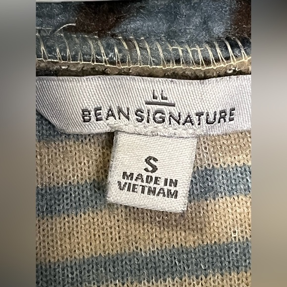 L.L. Bean Sherpa Fleece Quarter-Zip Small - Picture 4 of 5